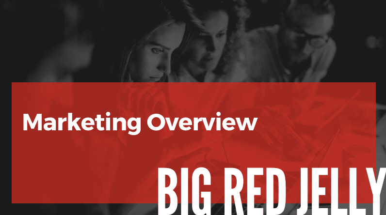 Big Red Jelly marketing overview pdf plan.