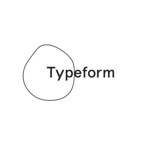 Typeform logo - software platform Big Red Jelly tool for ecommerce.