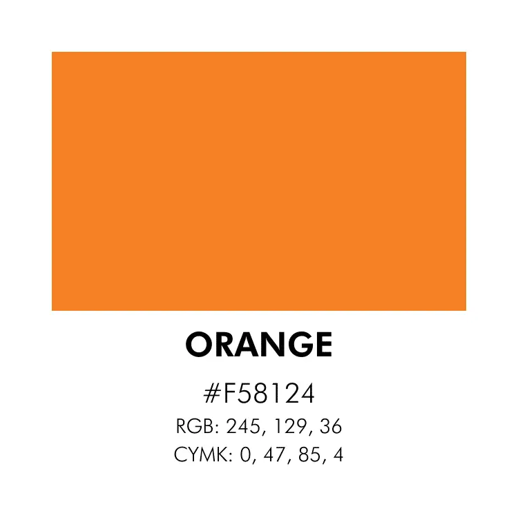 1 Desarrollo de marca empresarial con código de color naranja: estrategia de color mediante marca en Big Red Jelly.