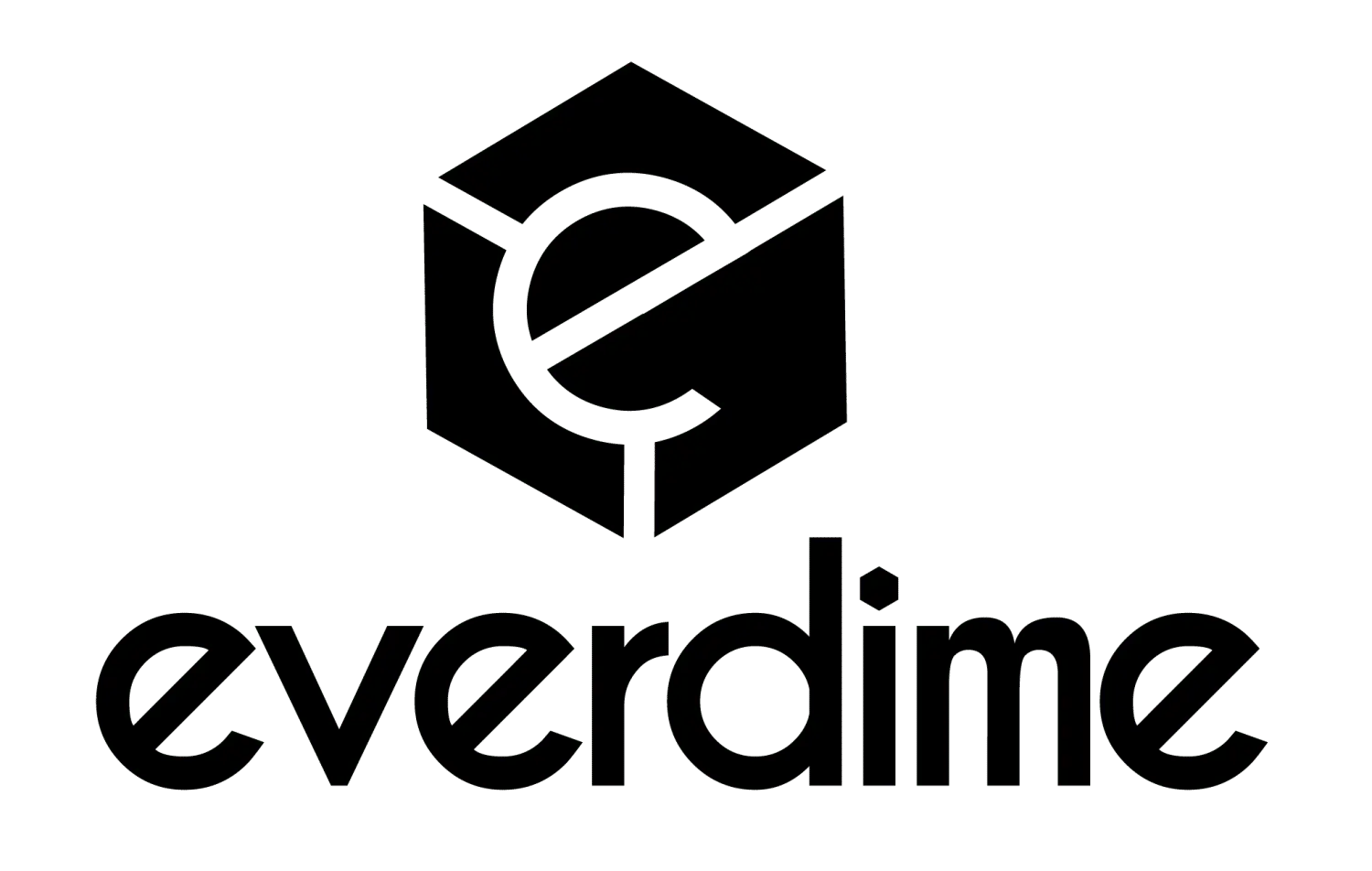 Everdime company logo - graphic design at Big Red Jelly.