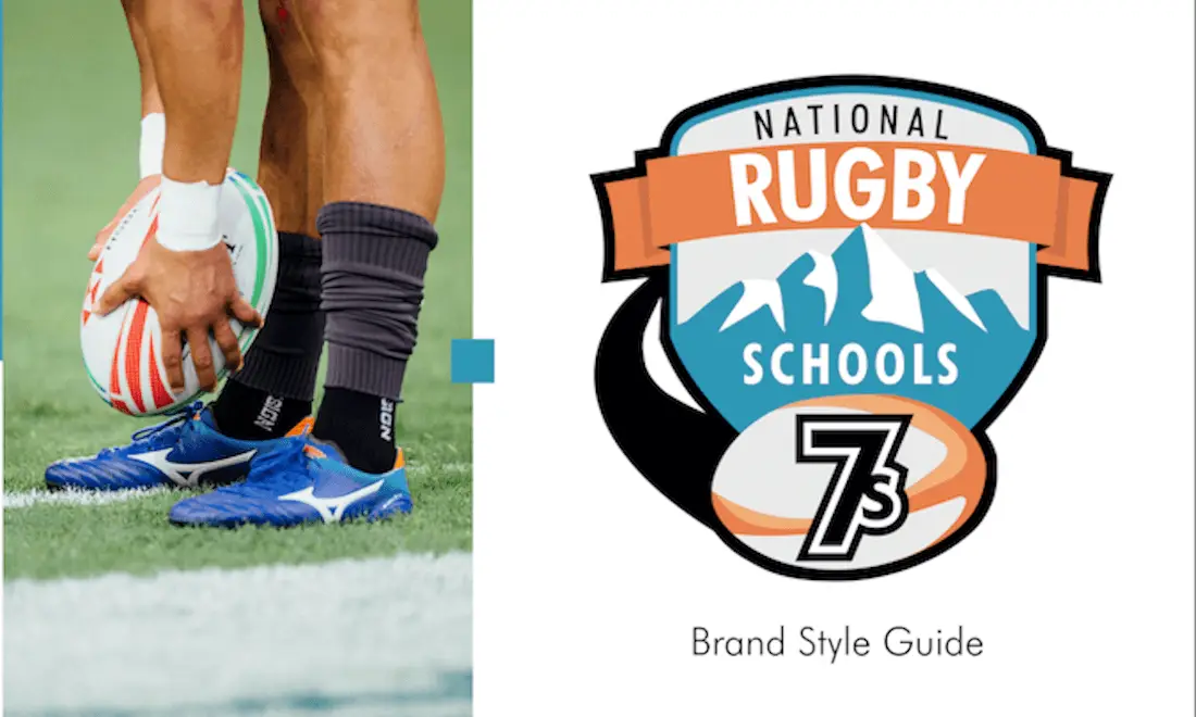 Rugby school brand style guide - brand development at Big Red Jelly.