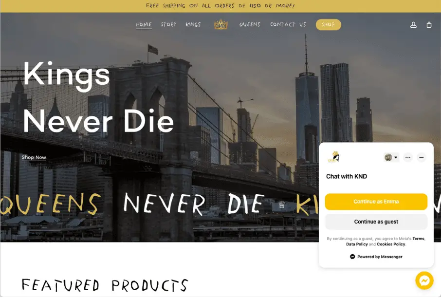 KND wordpress web design build portfolio business page by Big Red Jelly Provo Utah