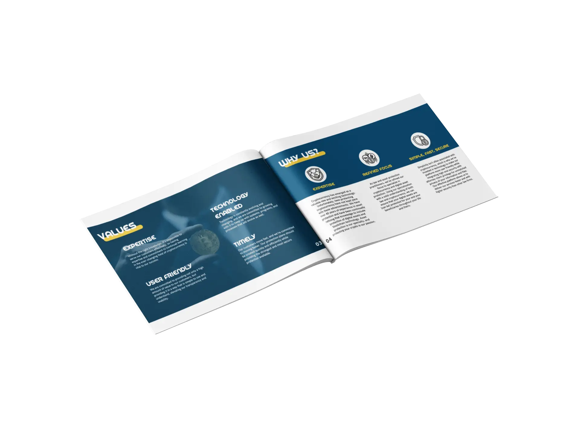 Crypto brand style guide full mockup - developed at Big Red Jelly