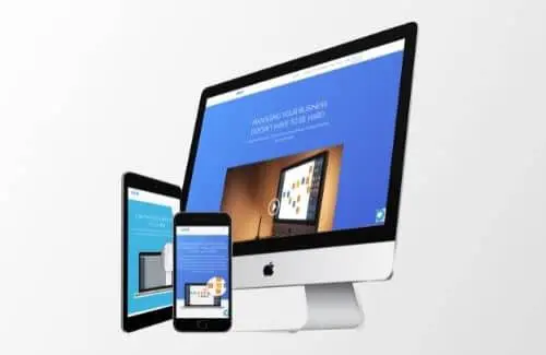 Cince website and mobile device mockups - branding project by Big Red Jelly