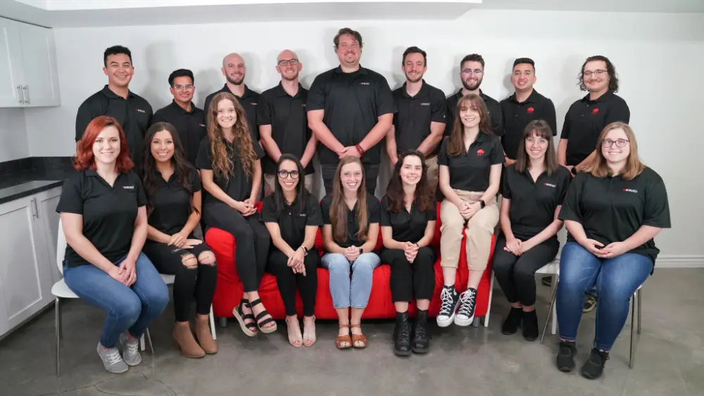 Big Red Jelly team - Provo Utah - Brand, Build, Grow
