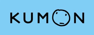 The word KUMON in black letters on a light blue background, with the letter O replaced by a simple, hand-drawn face—an example you might spot in lists like "5 Things Not To Do With Your Logo Design.