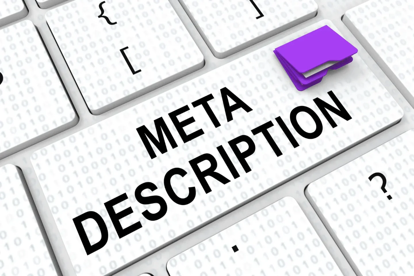 featured image for a blog post about meta descriptions for yoast