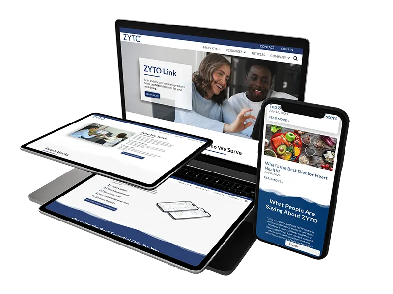 Zyto Website Optimization and Improvements