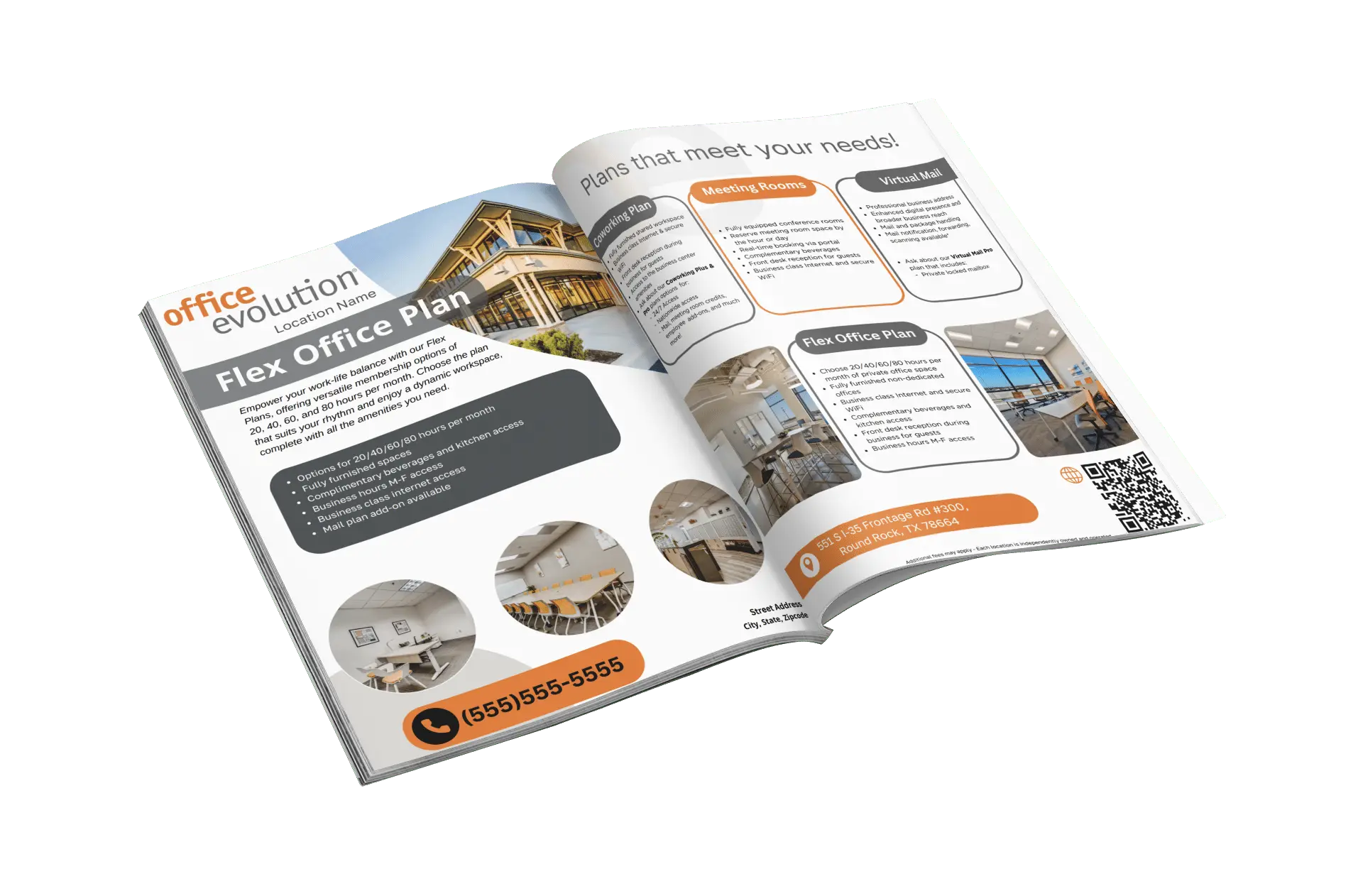 Office Evolution Branding Guide Creation.