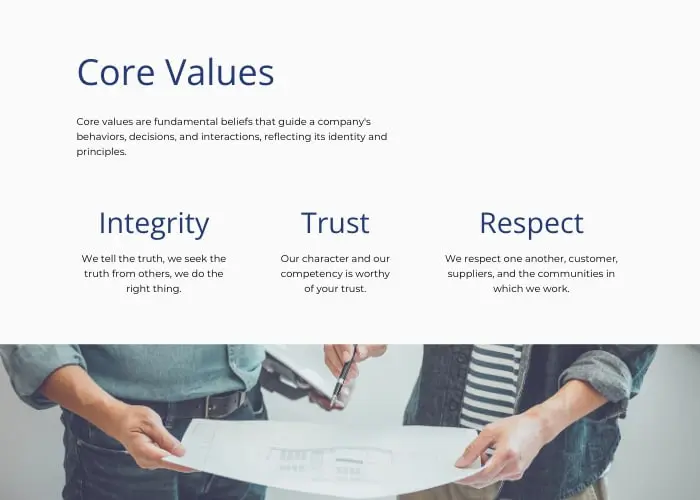 Parkway Construction Branding Guide.